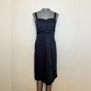 B Moss black dress stretch cotton size 4 (looks like Kate spade)
